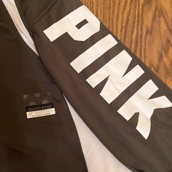 VS PINK Green Track Coat - Picture 2 of 5